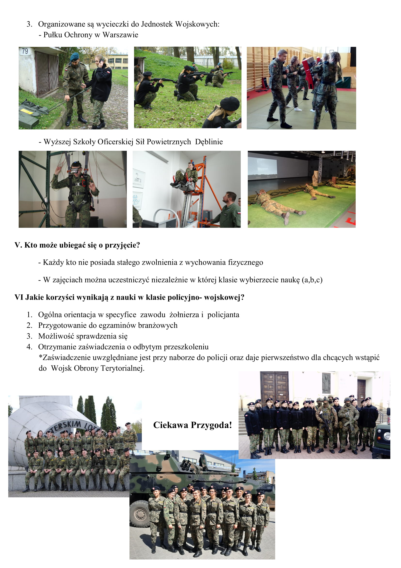 o klasie policyjno wojskowej na stronę 4