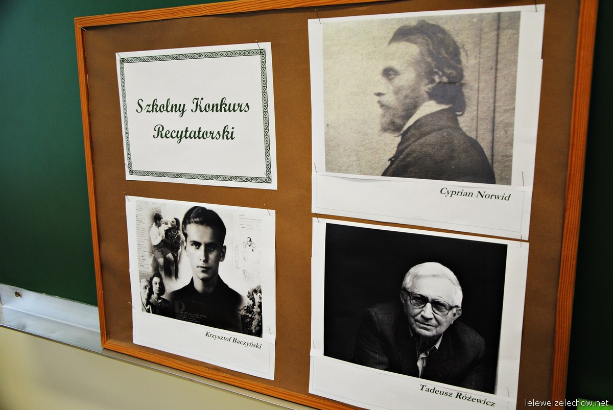 Szkolny Konkurs Recytatorski