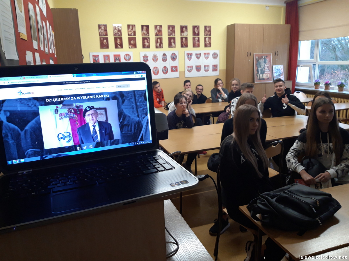 BohaterON - lekcje w klasach 3a i 3b