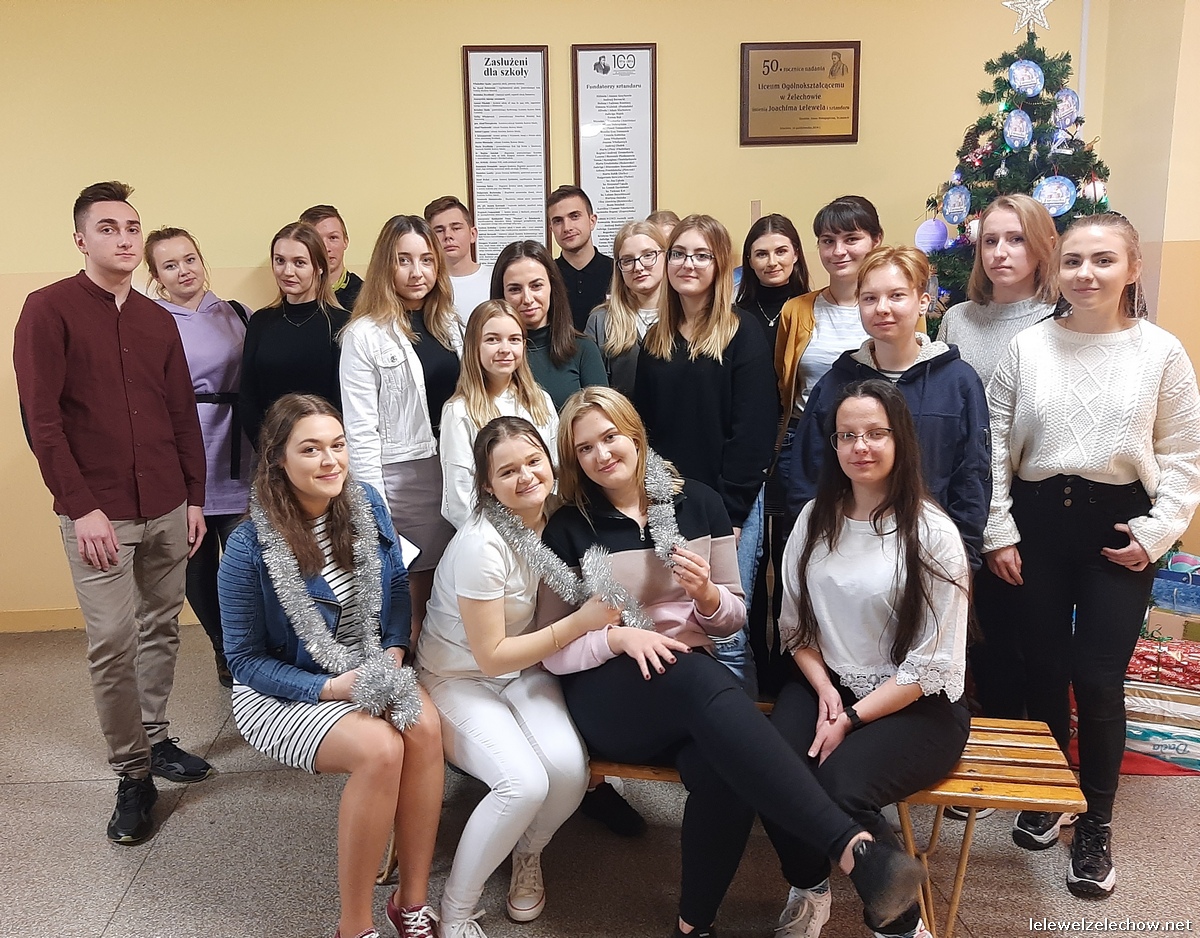 Spotkanie wigilijne w klasie 3b