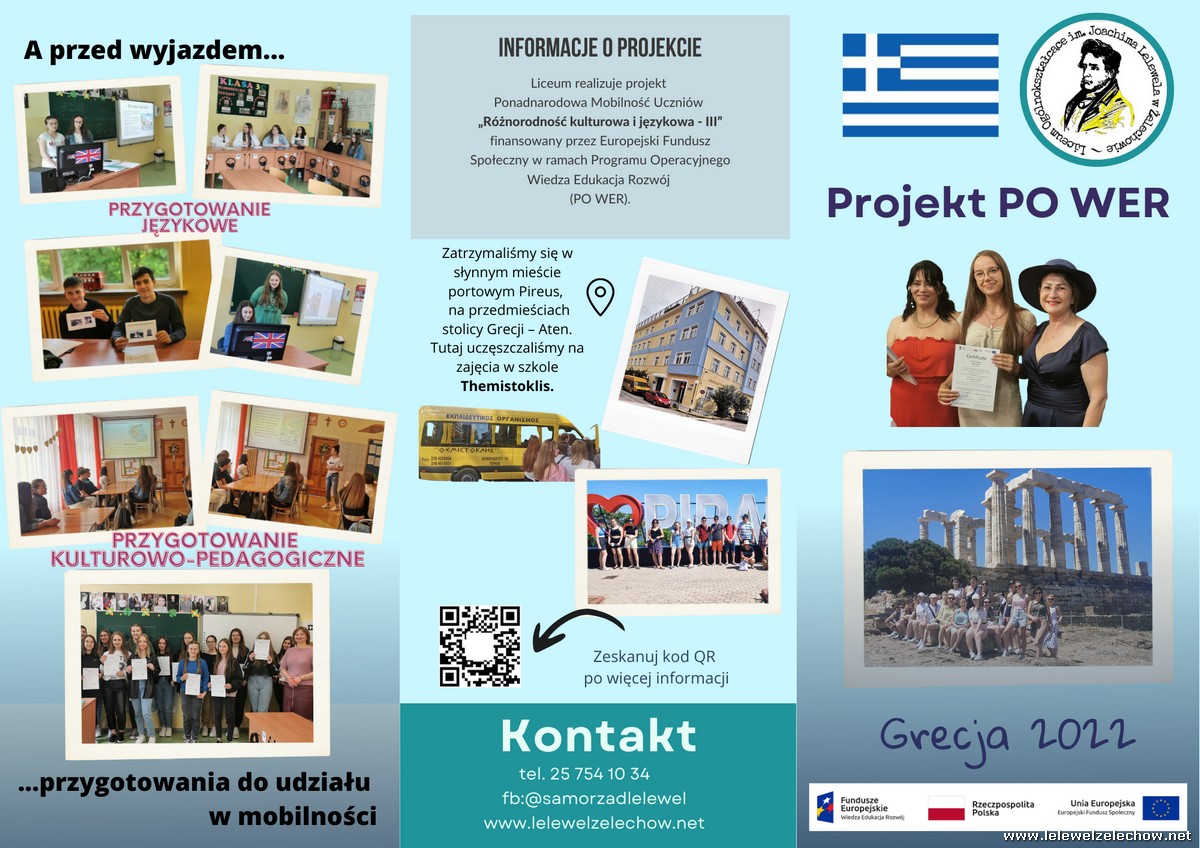 Podsumowanie projektu PO WER Grecja 2022