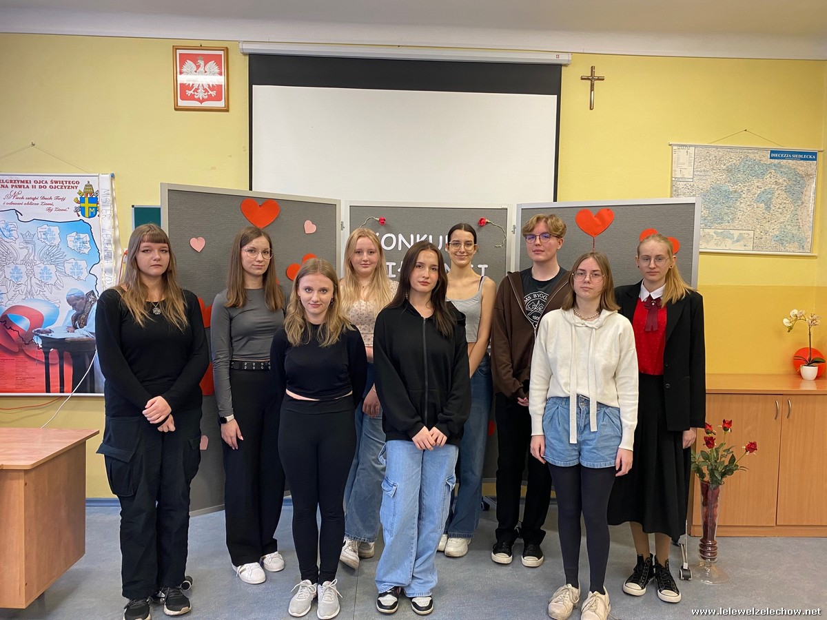 Szkolny Konkurs Miłosnej Poezji i Piosenki Obcojęzycznej