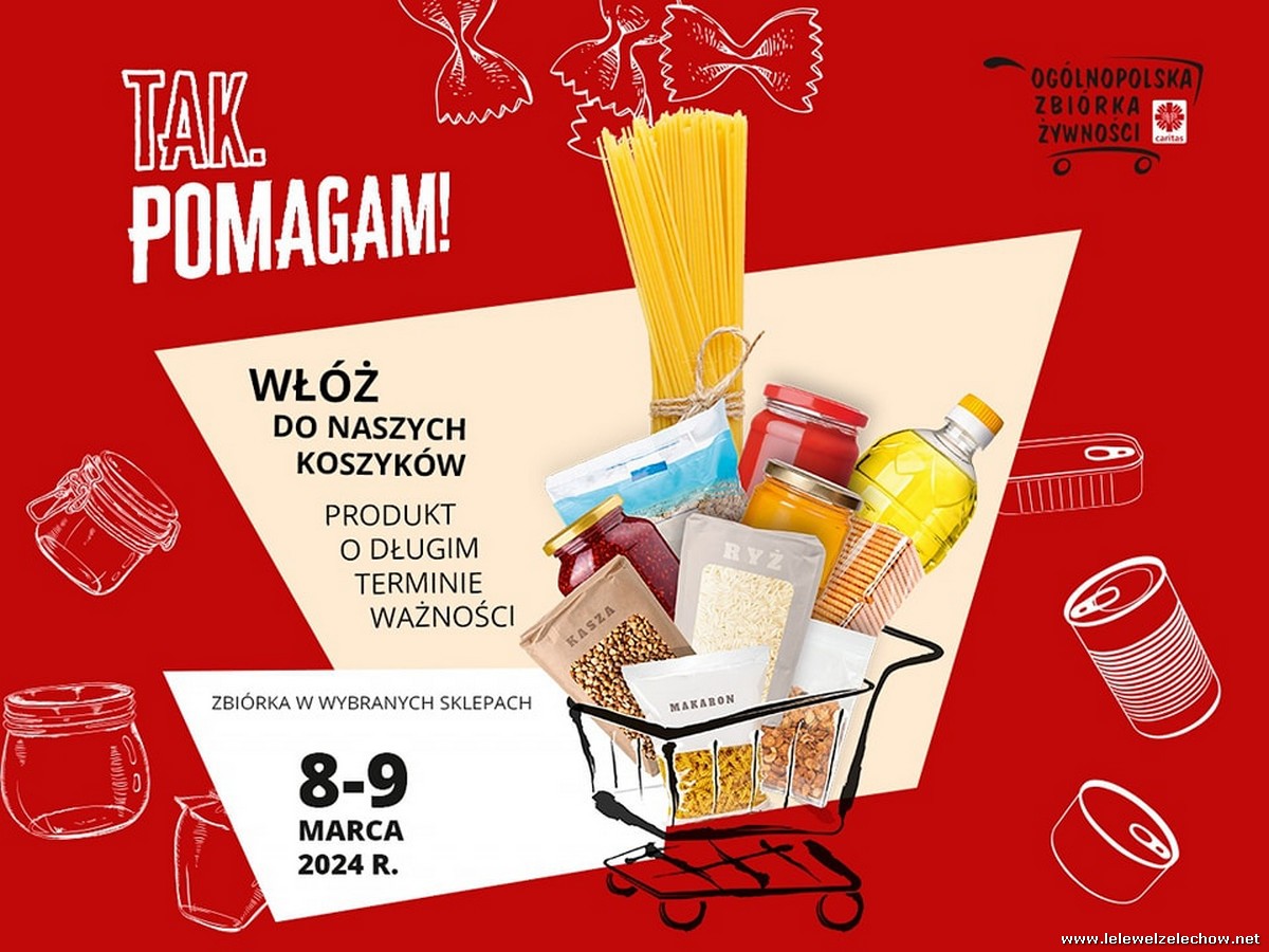 Świąteczna zbiórka żywności - Caritas