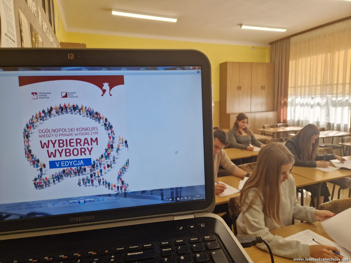 Szkolny etap Wybieram Wybory