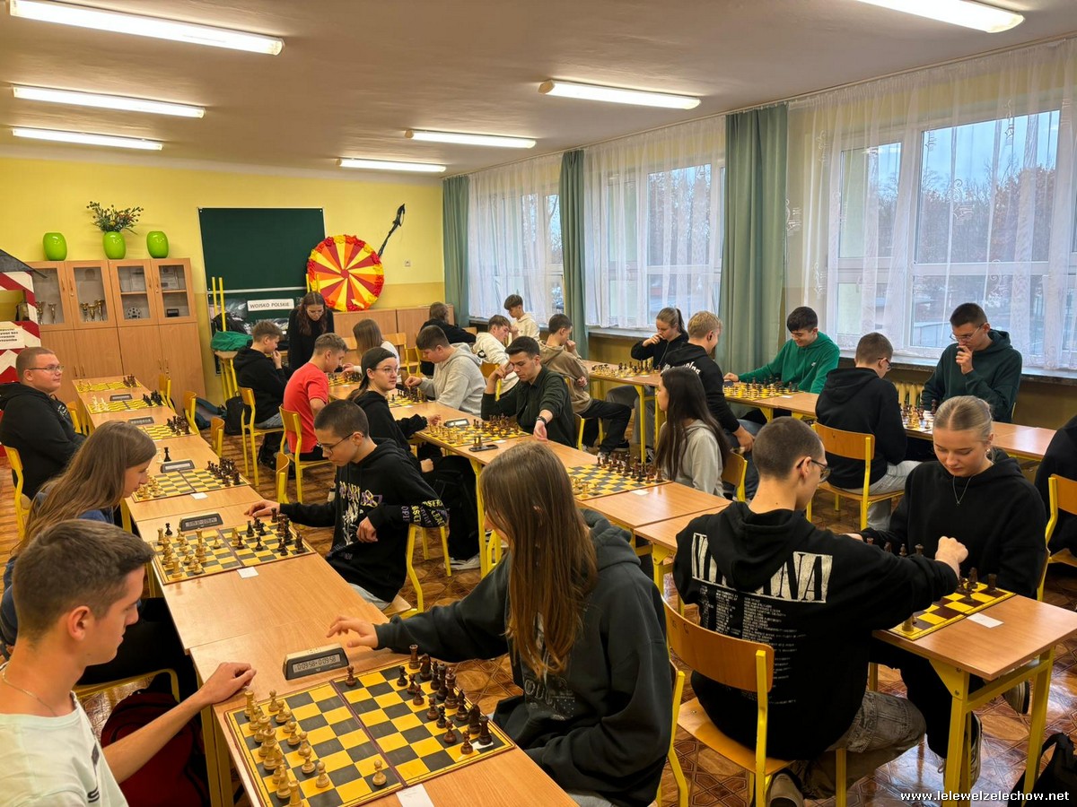 Indywidualne Mistrzostwa Szkoły w Turnieju Szachowym