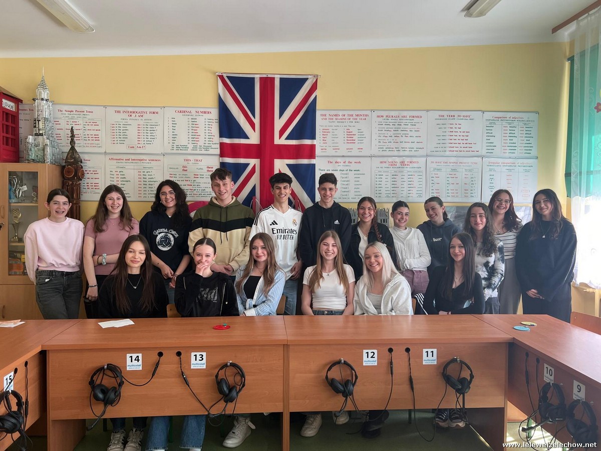 Wizyta Hiszpanów-zajęcia z języka angielskiego oraz warsztaty tworzenia palm