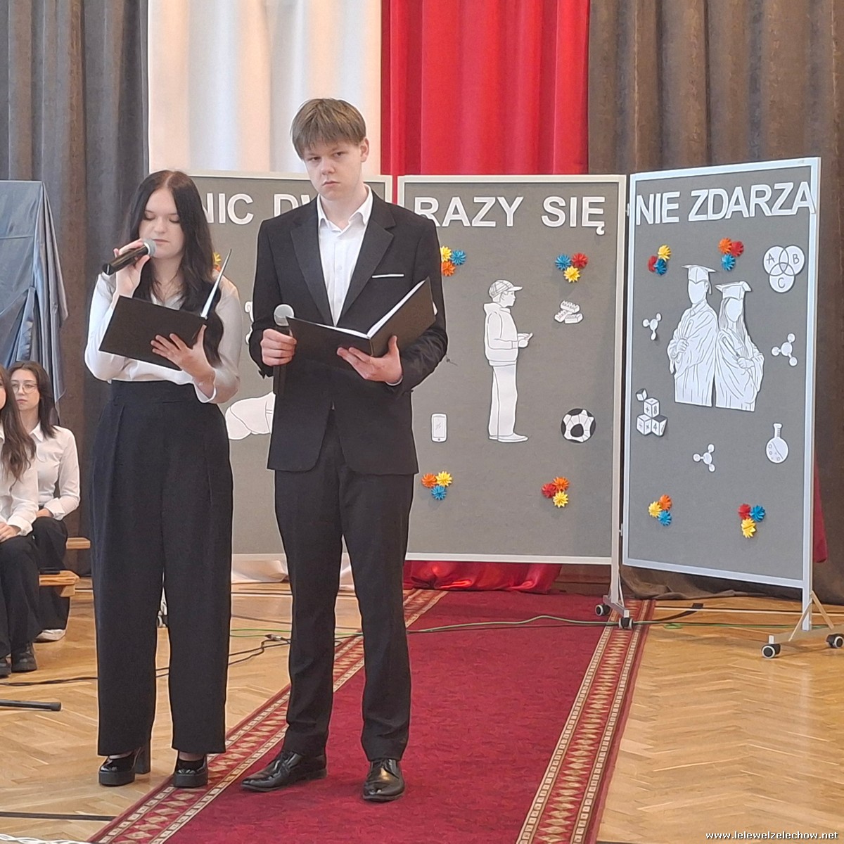 Pożegnanie maturzystów - część artystyczna