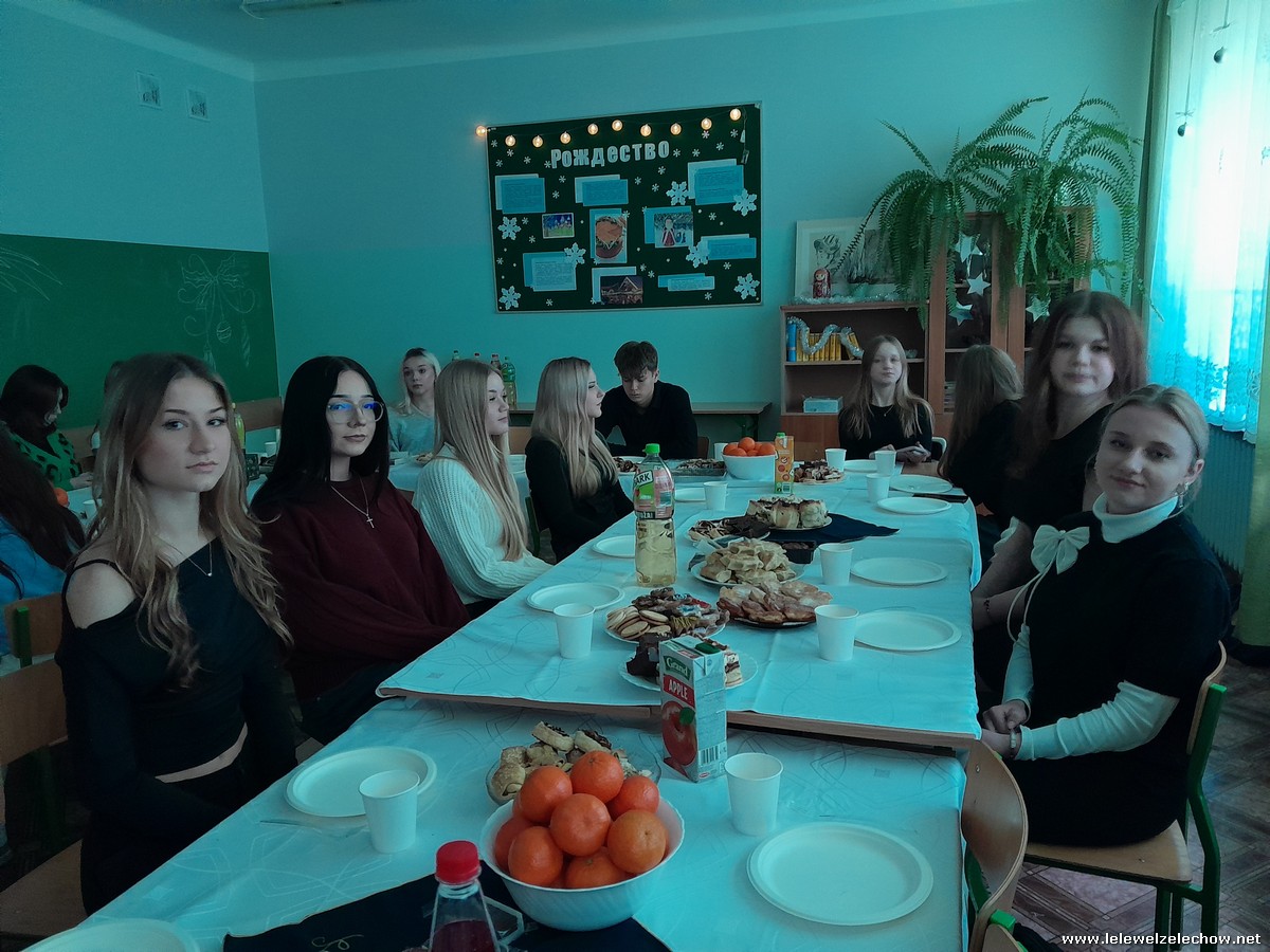 Wigilia klasowa klasa 3a