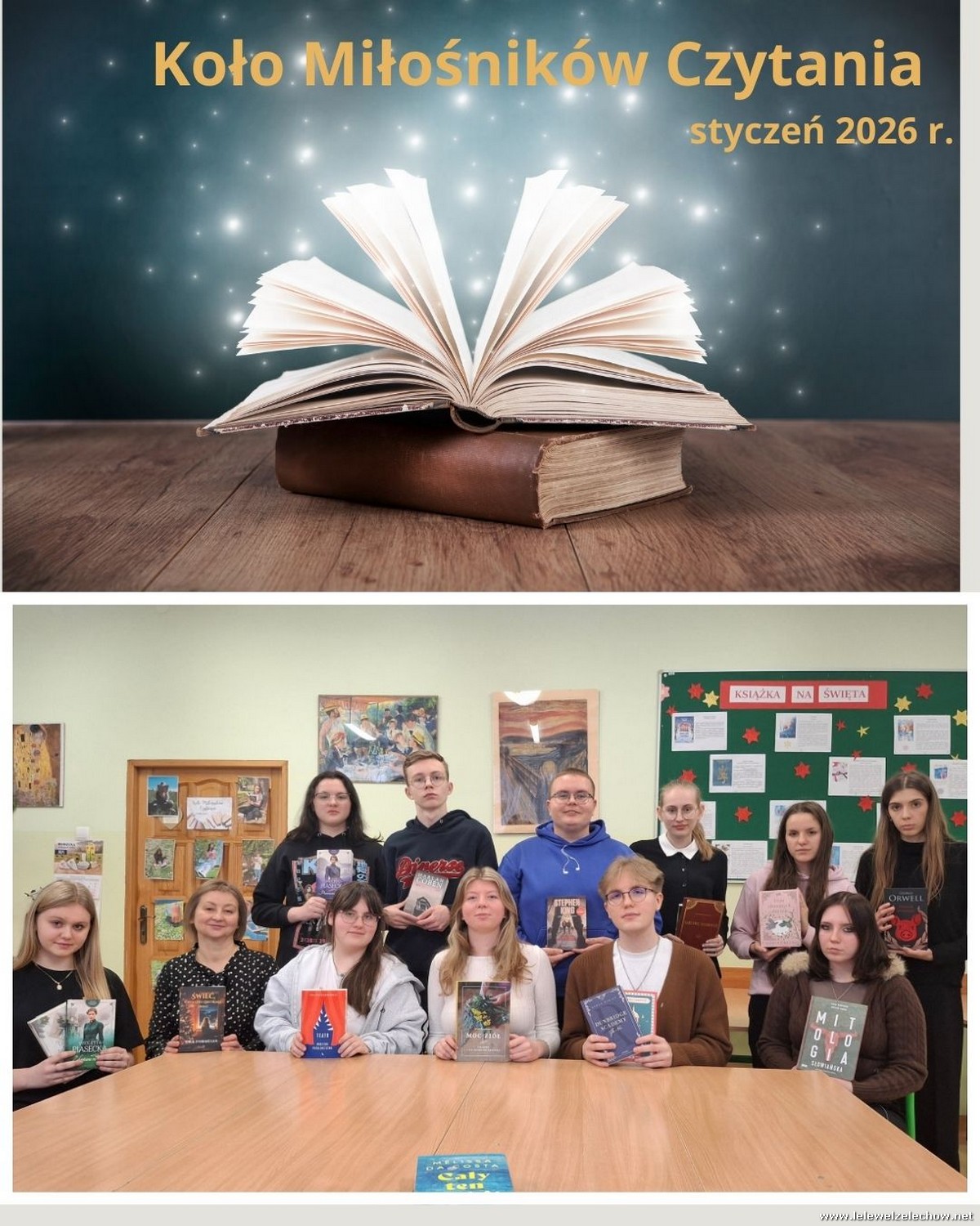 Koło Miłośników Czytania - styczeń
