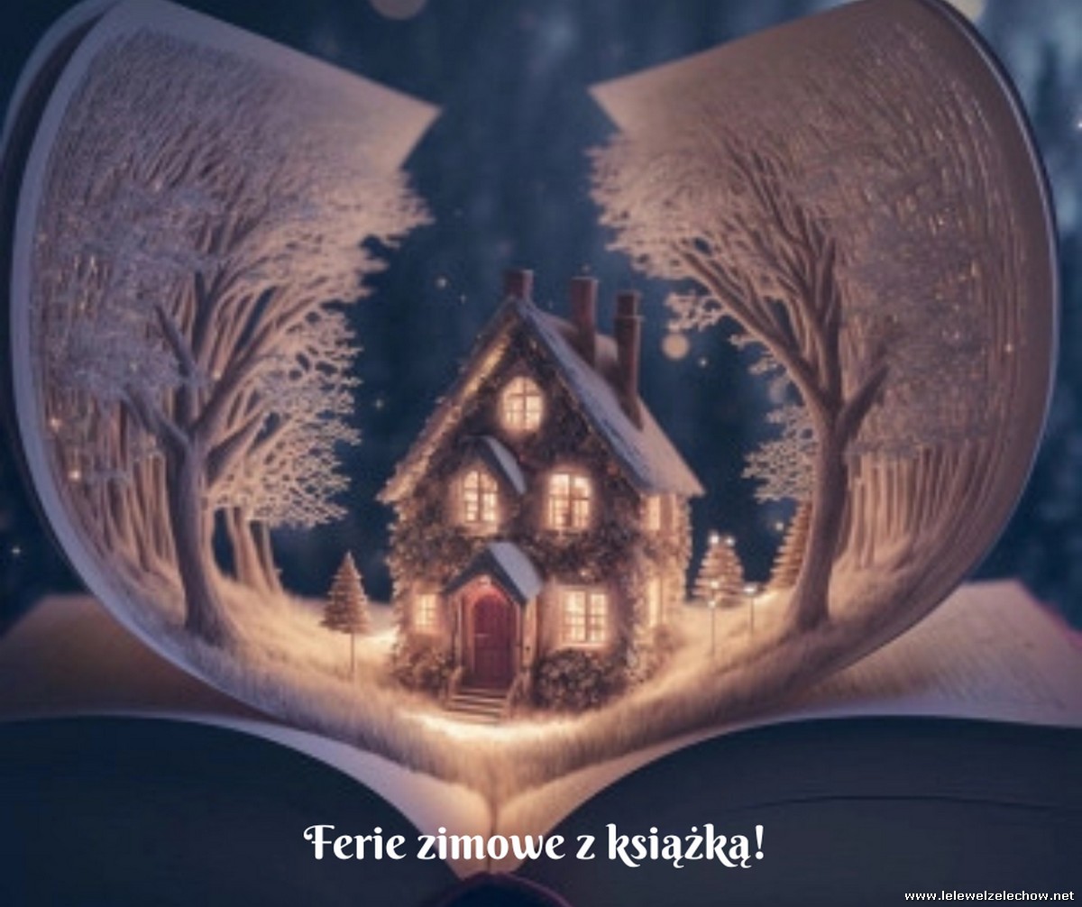 Ogłaszamy akcję „Ferie z książką! - Książka jest dobra na wszystko”.