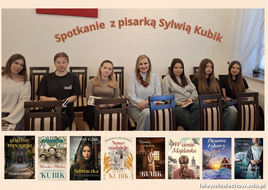2026_10_07 Spotkanie z pisarką Sylwią Kubik