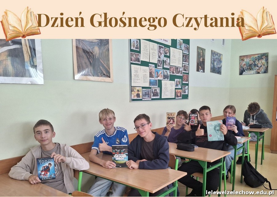 Dzień Głośnego Czytania w klasach 1b i 1c