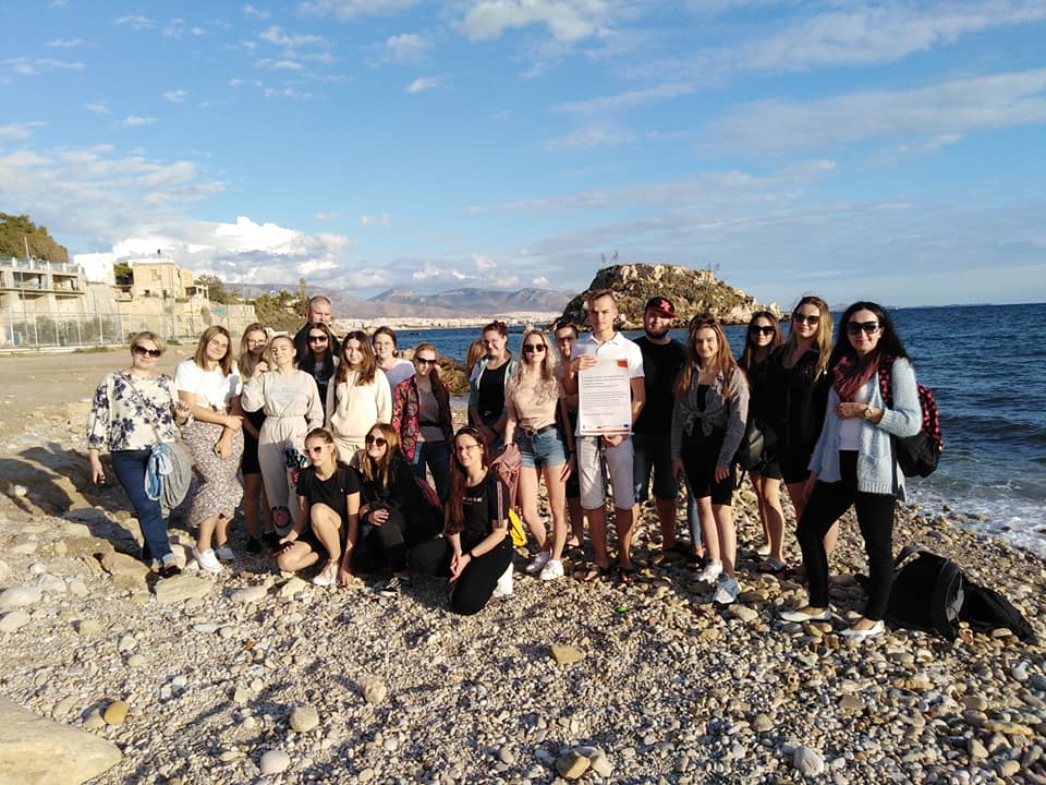 Projekt PO WER Lelewel w Grecji - dzień 1