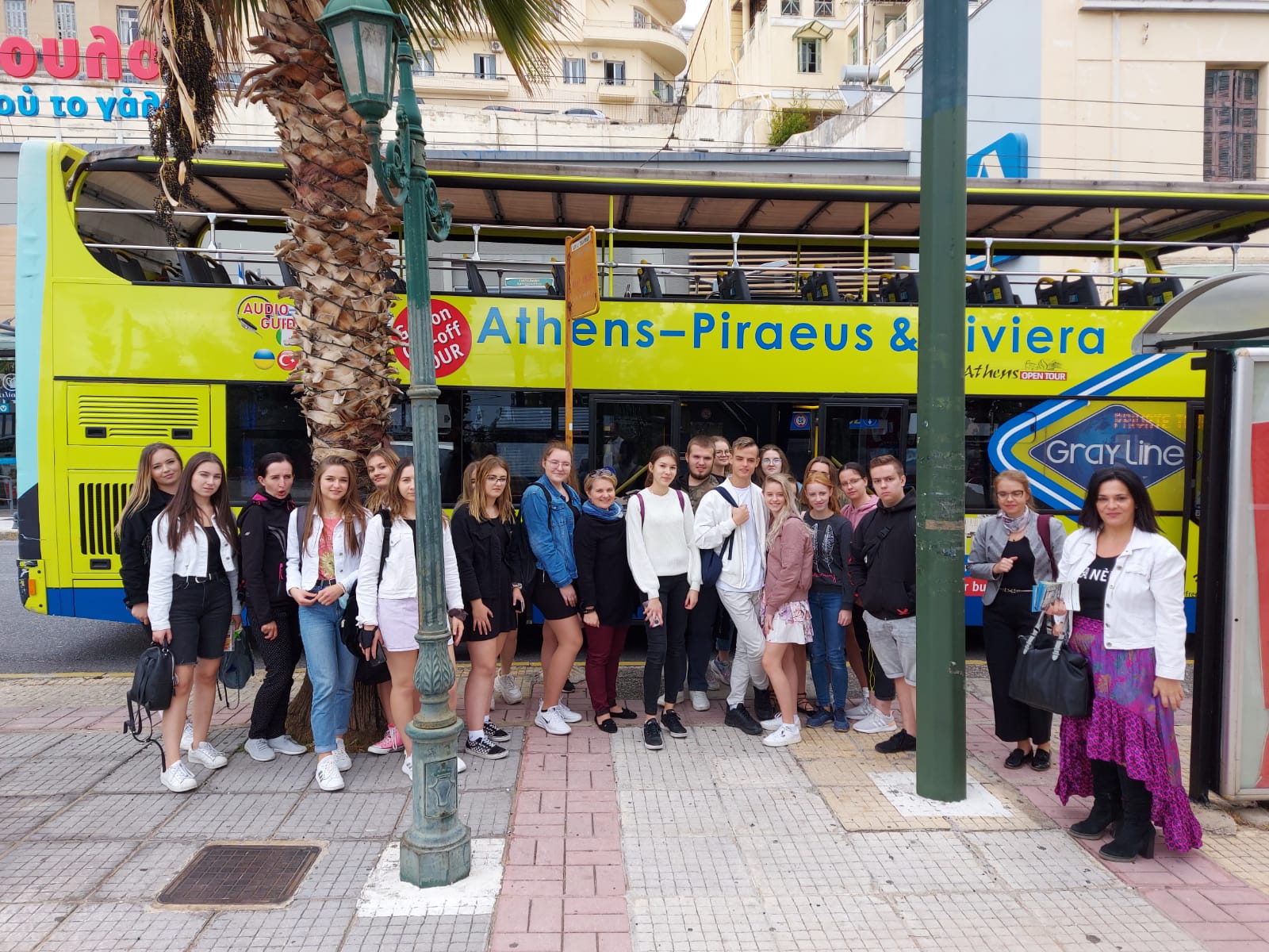 Projekt PO WER Lelewel w Grecji - dzień 4